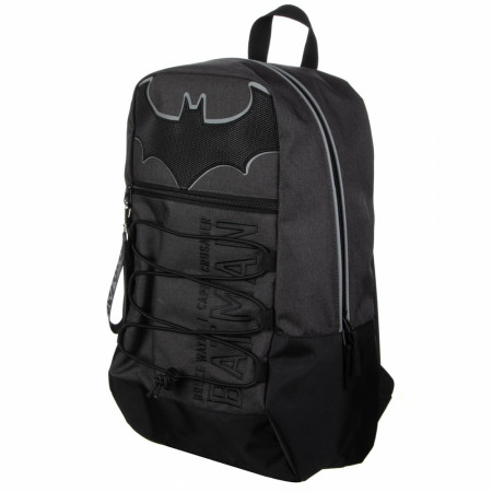 Batman Symbol with Bungees Backpack